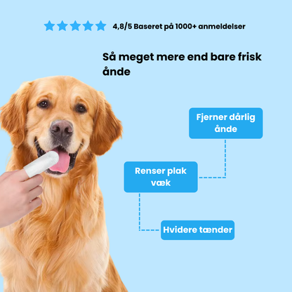 Finger Wipes til Kæledyr