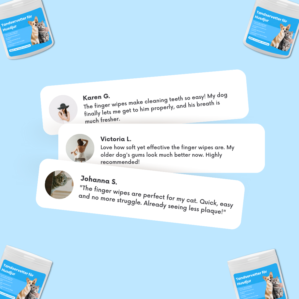 Finger Wipes for Pets